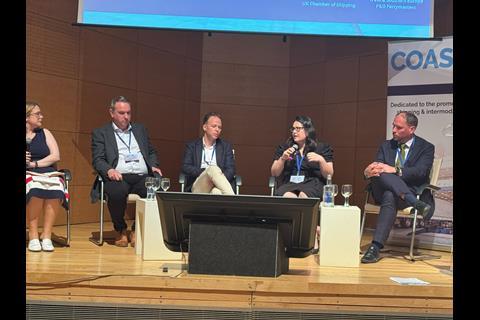 Session 5 speakers include Alexandra Herdman, Richard Ballantyne OBE, Nils Minor, Katrina Ross and Johan-Paul Verschuure covering the ETS Carbon Levy